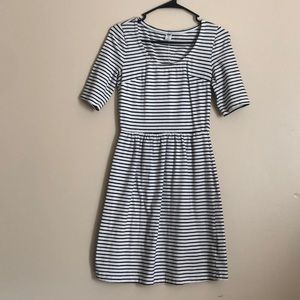 Old Navy Striped Knee-Length Dress